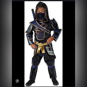 Teetot Ninja Costume - Black and Gold